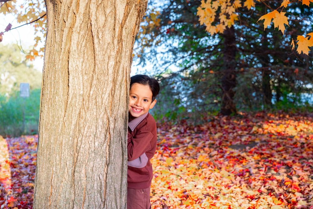 Beautiful Autumn Family Portraits