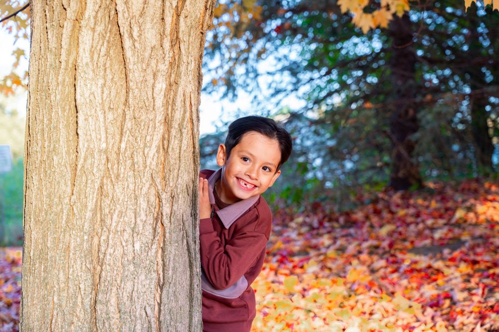 Beautiful Autumn Family Portraits