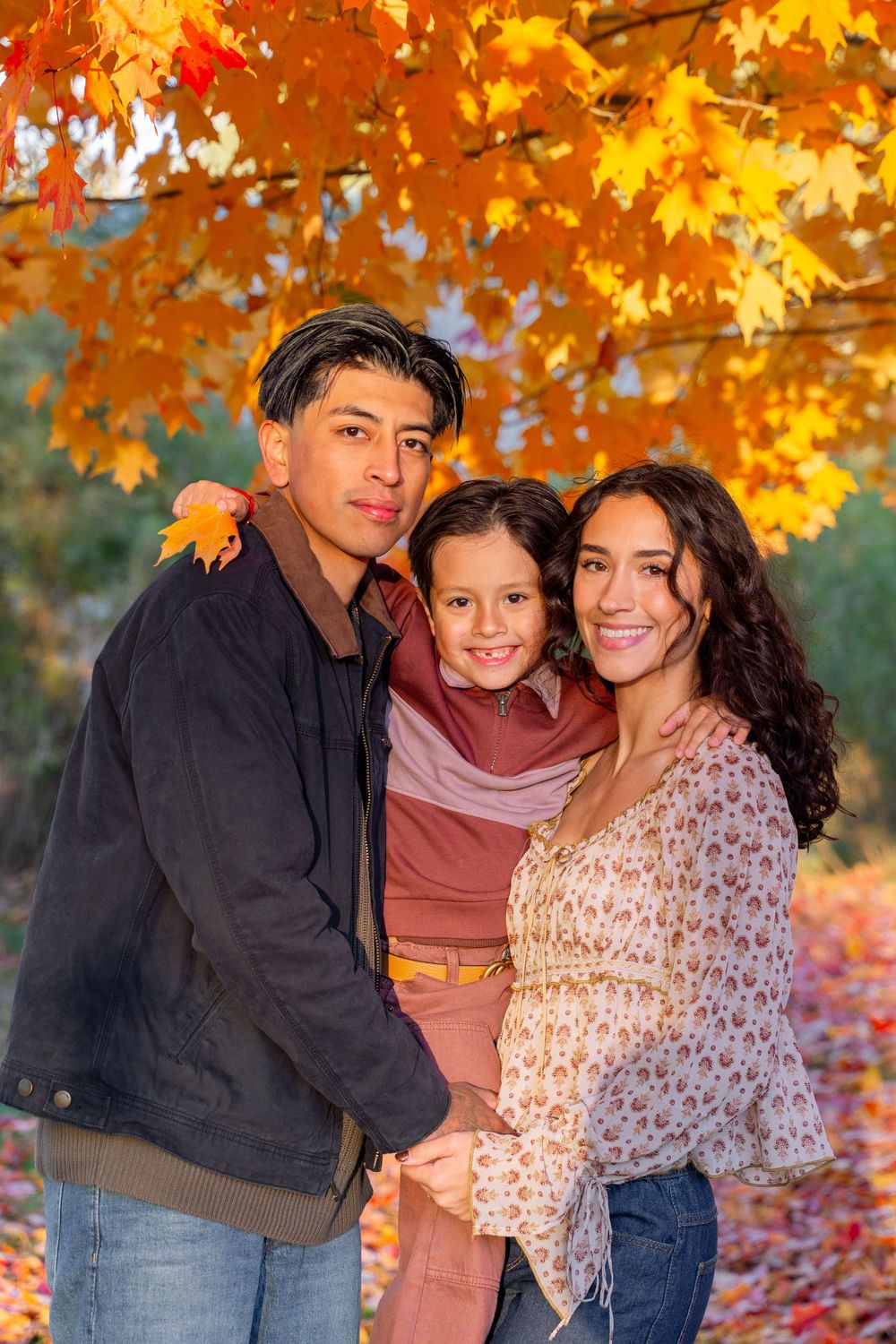 Beautiful Autumn Family Portraits