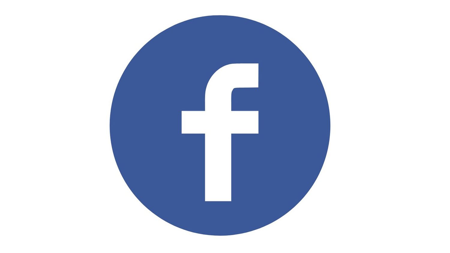 Row of Facebook social media logo icons in classic blue and white color scheme.