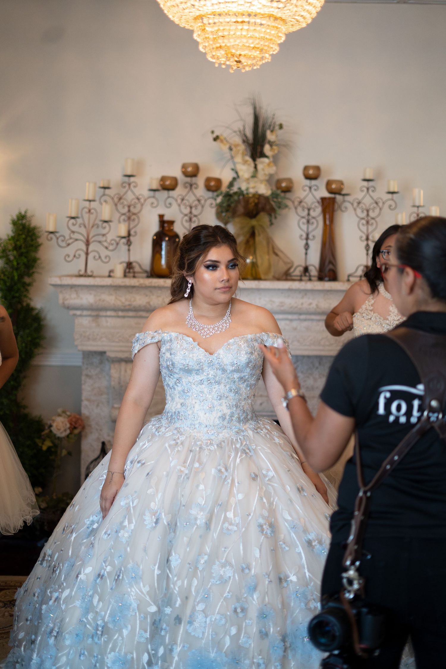 Real quinceañera event photography by Fotolilly Photography in Dallas Fort Worth