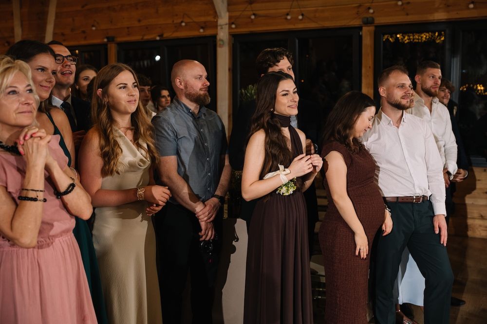 Pierwszy taniec pary młodej na weselu w Leśna Chata Jastrowie