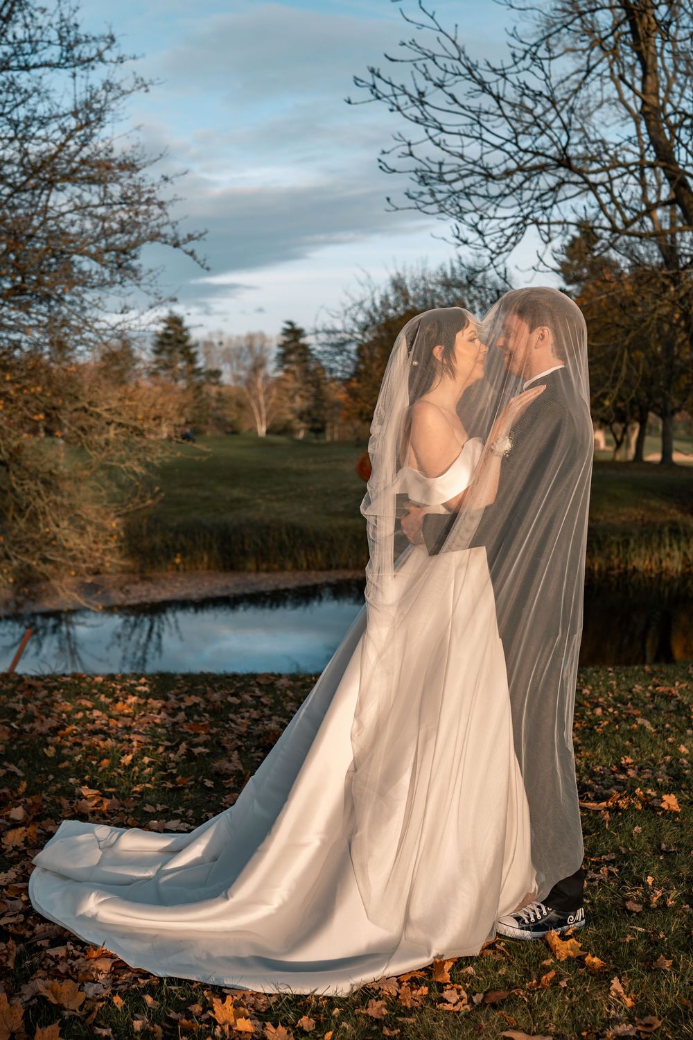COUPLE PORTRAITS   NORFOLK WEDDING DUNSTON HALL NORWICH BLACK TIE WEDDING