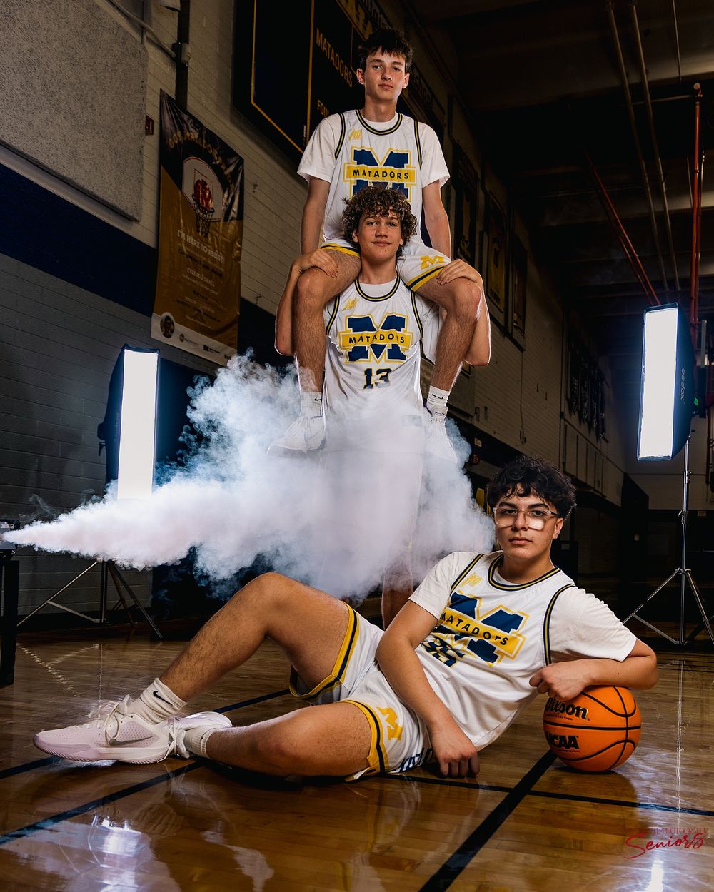Team Sports Banner Pictures by Anjeanette Photography Graduation High School Seniors AZ Phoenix Arizona