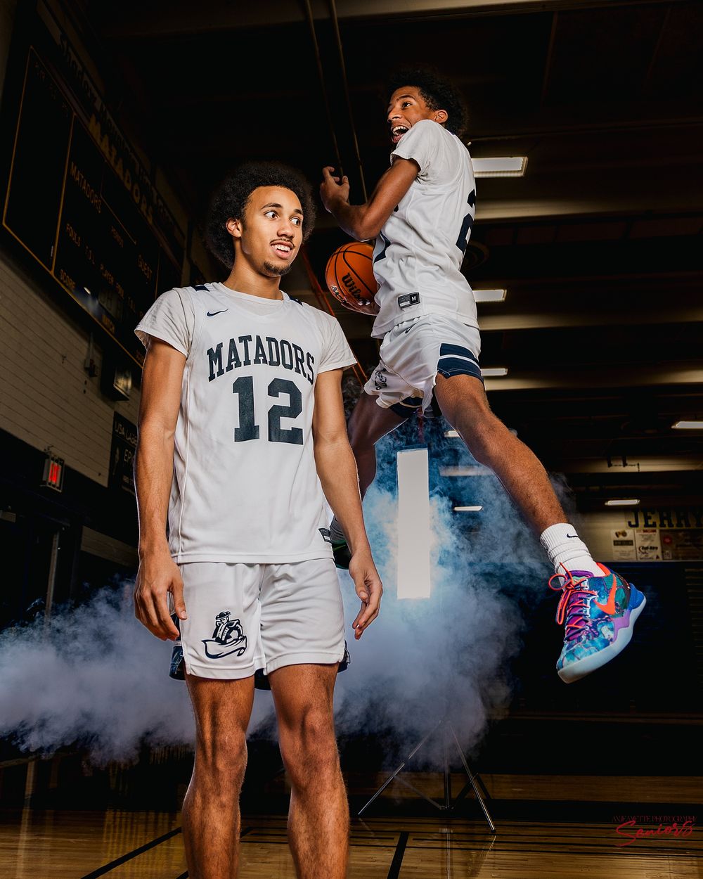 Team Sports Banner Pictures by Anjeanette Photography Graduation High School Seniors AZ Phoenix Arizona