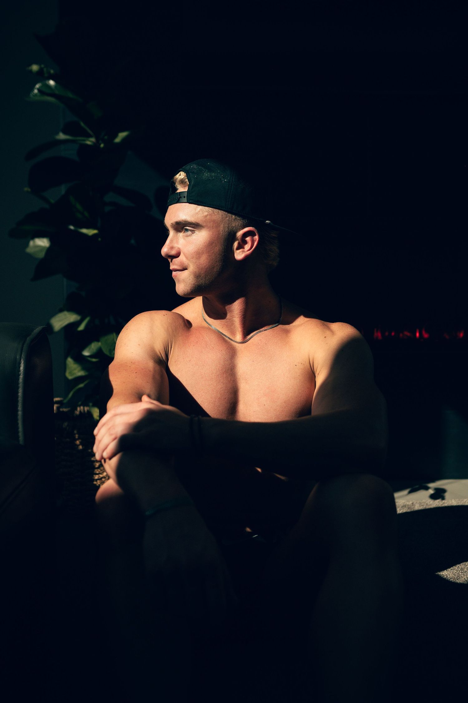 Male Fitness and Boudoir posing. Moody and creative photography by Carl James in Salt Lake City and Ogden Utah