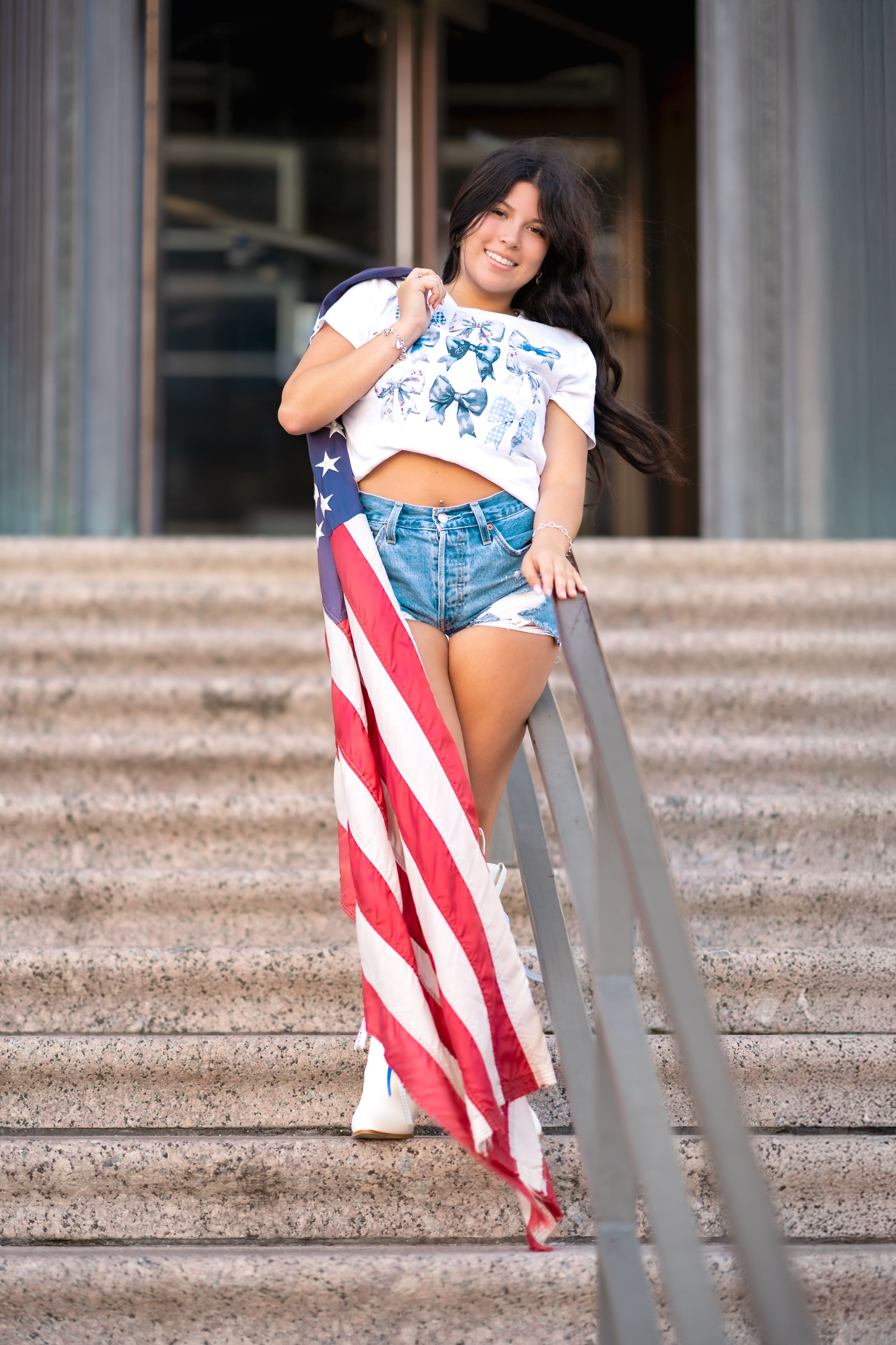 Fort Worth Senior Photographer 4th of July Senior Rep Team
