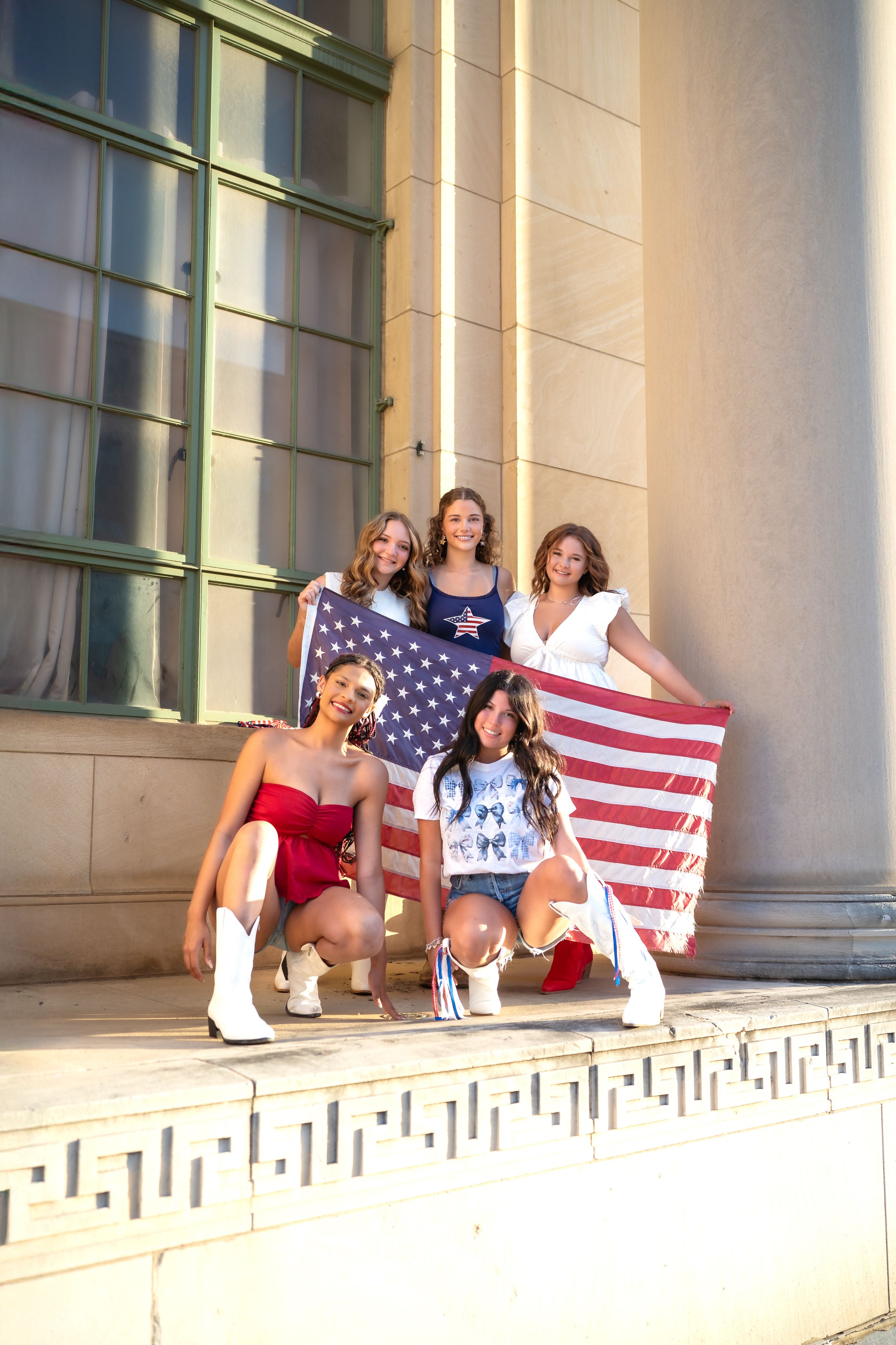 Fort Worth Senior Photographer 4th of July Senior Rep Team