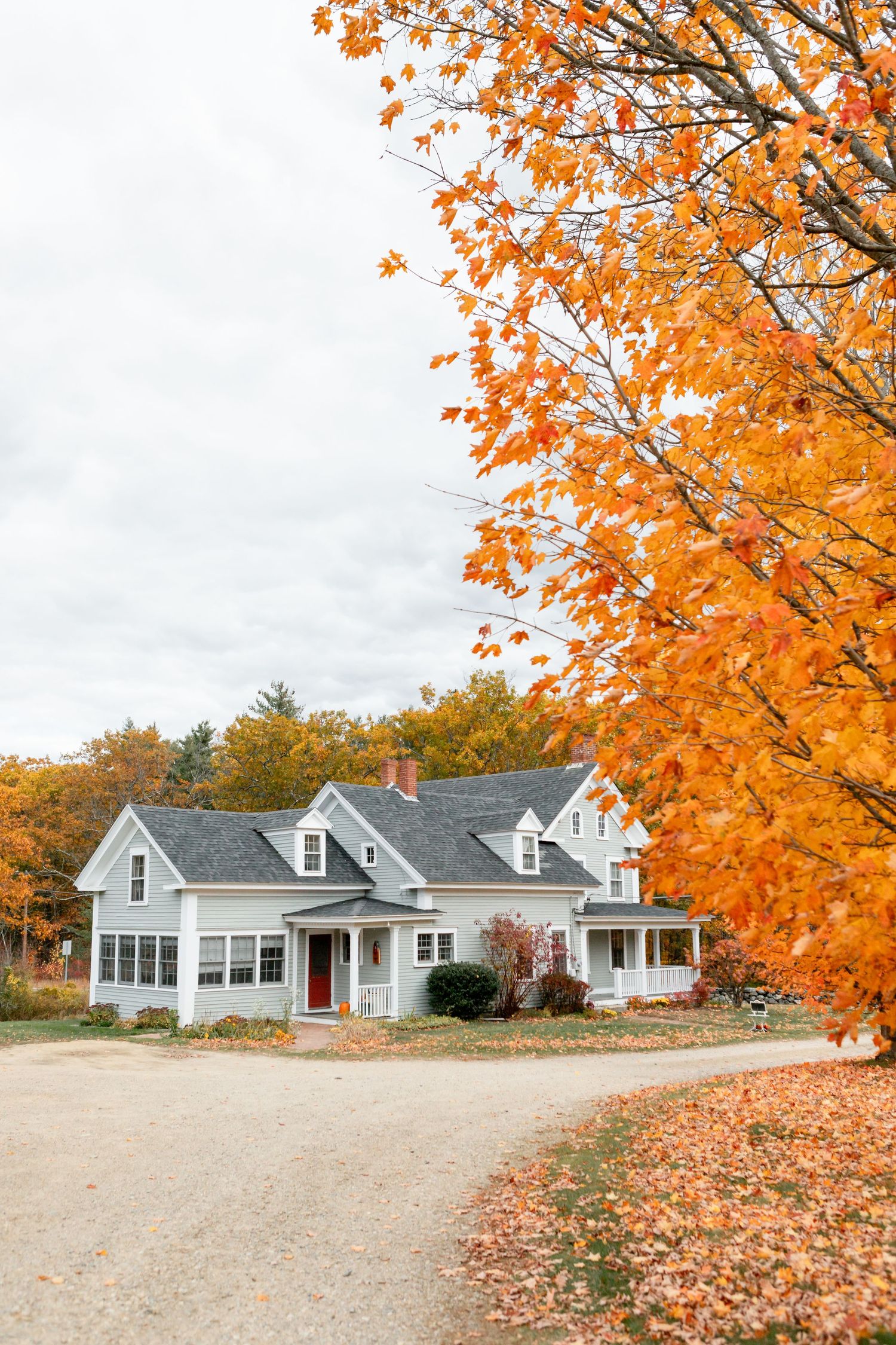 Kitz Farm wedding fall october strafford NH foliage