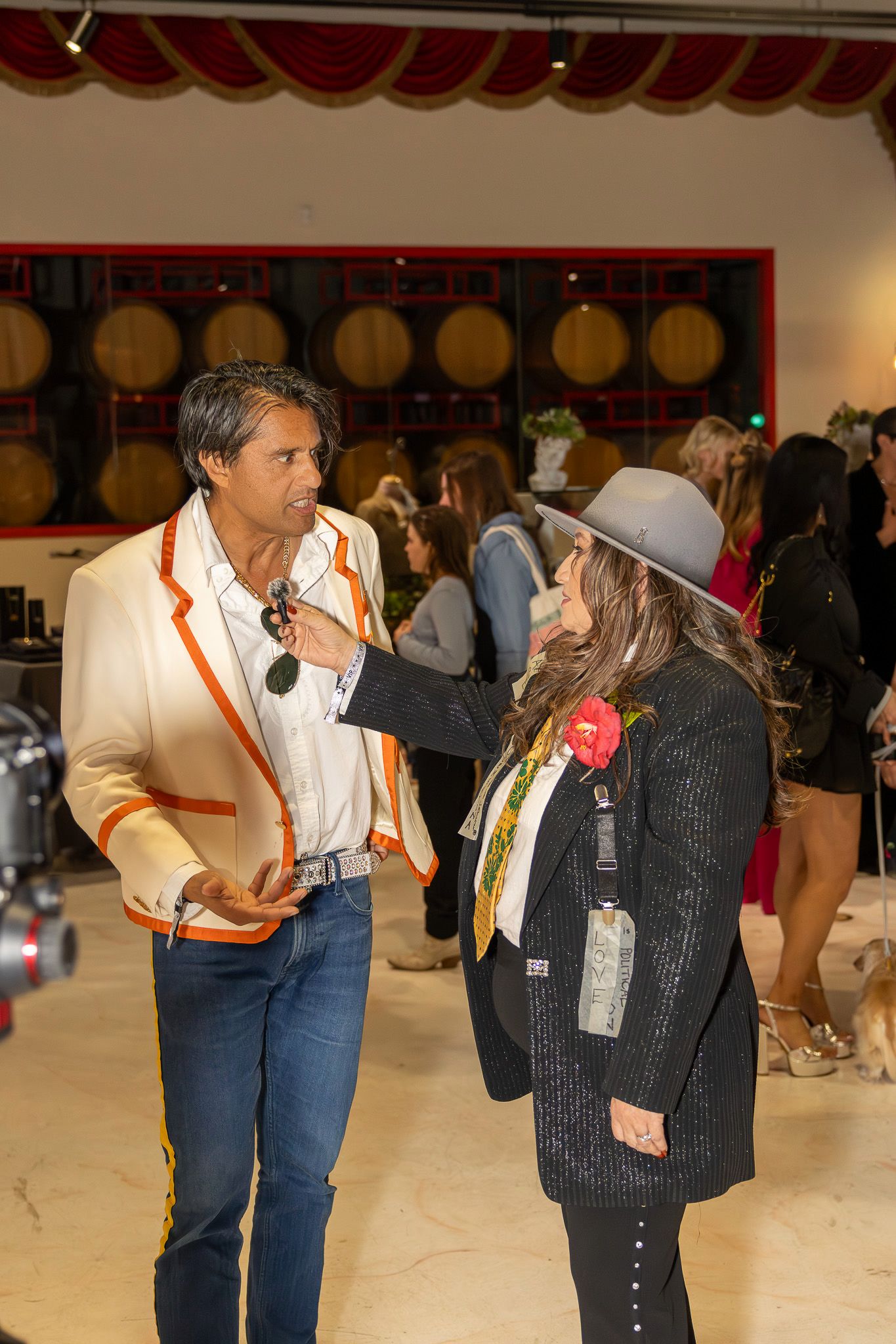Guests networking during a luxury Bay Area social event photographed by Raymond C. Hansell Photography.
