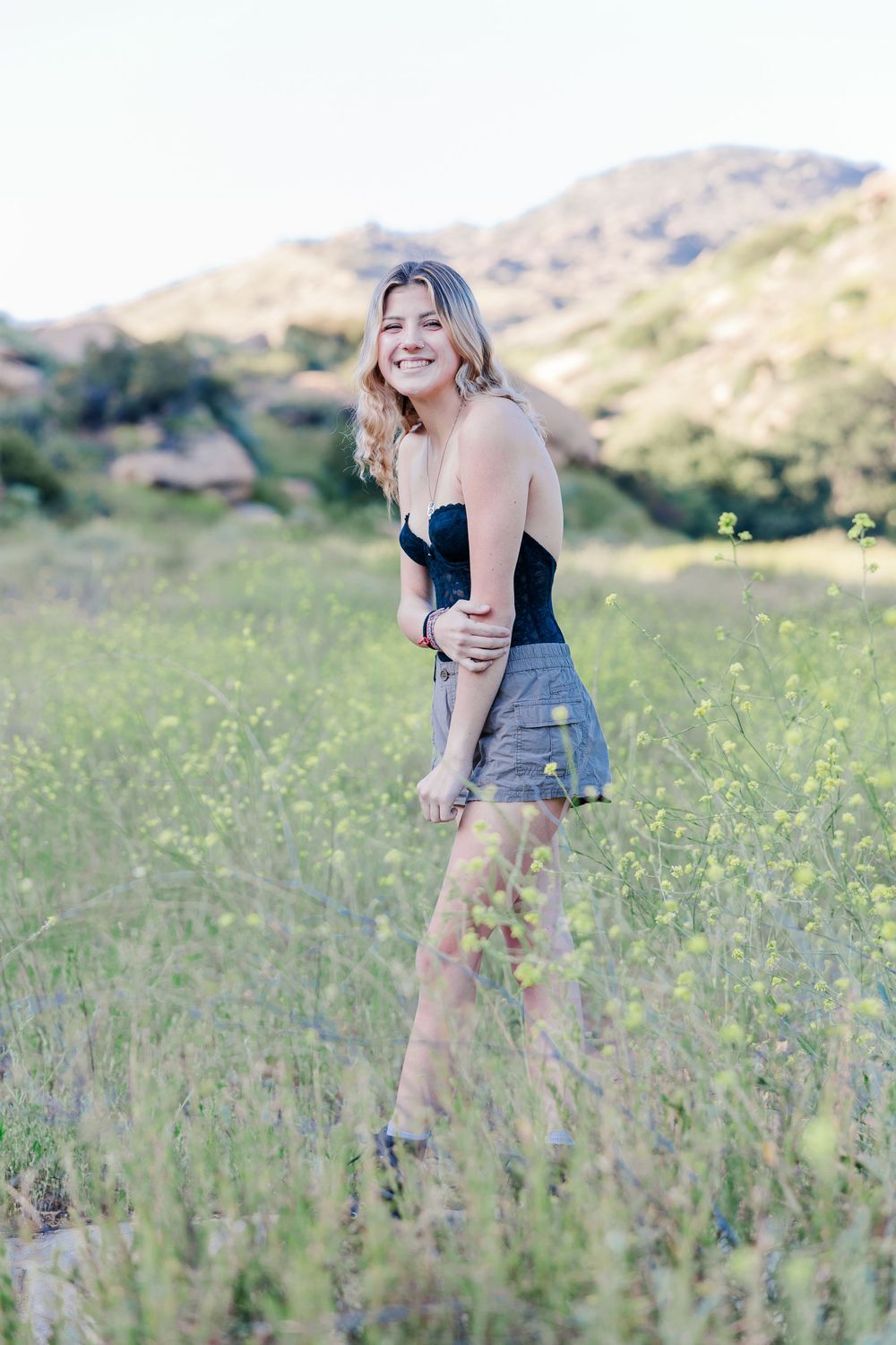 Simi Valley photographer captures Dylan, a 2024 Simi High School graduate, in timeless and natural outdoor senior portraits.