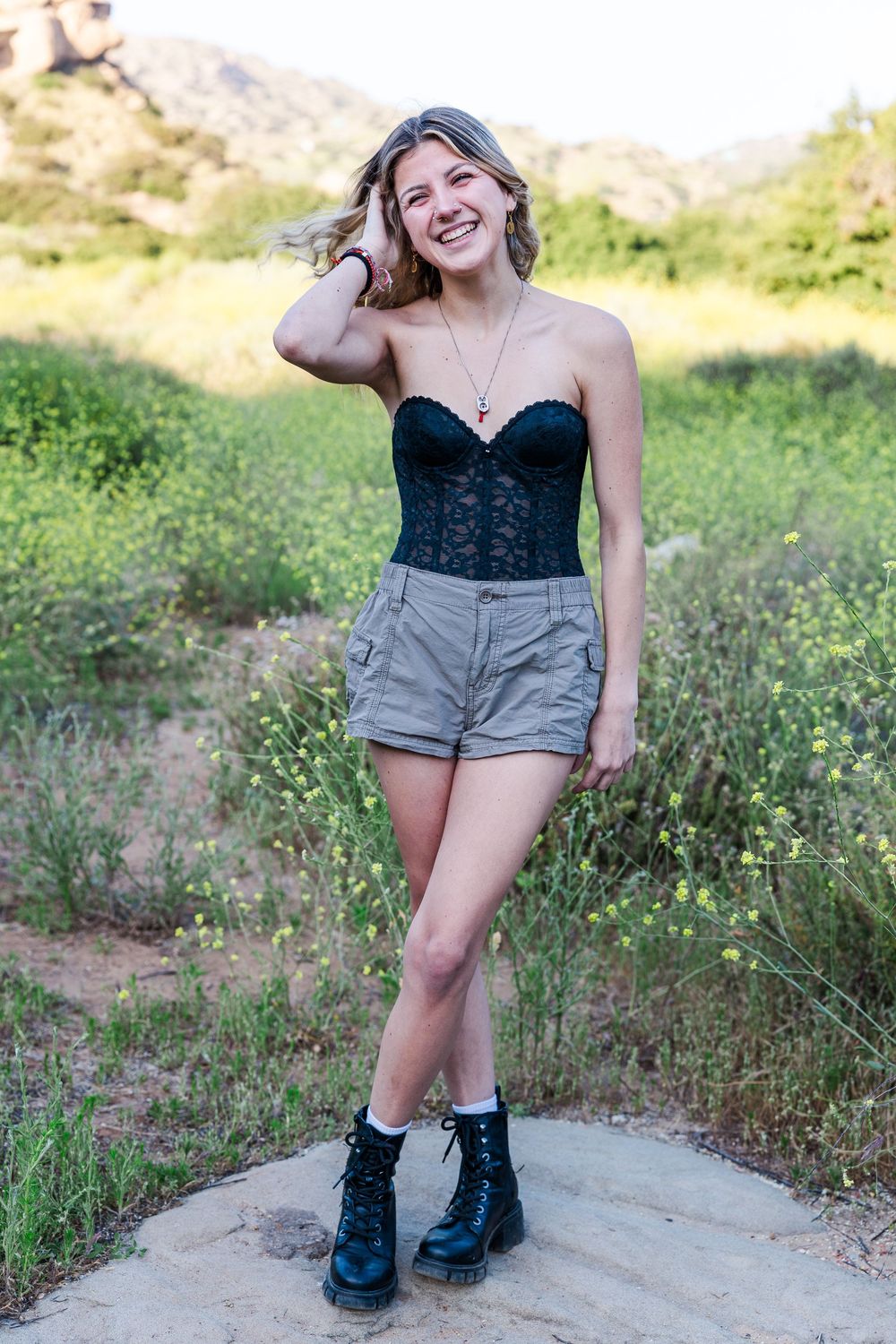 Simi Valley photographer captures Dylan, a 2024 Simi High School graduate, in timeless and natural outdoor senior portraits.