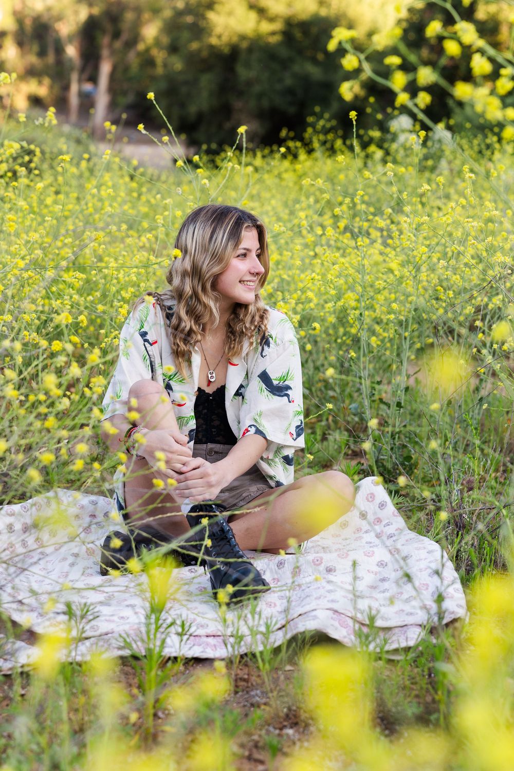 Simi Valley photographer captures Dylan, a 2024 Simi High School graduate, in timeless and natural outdoor senior portraits.
