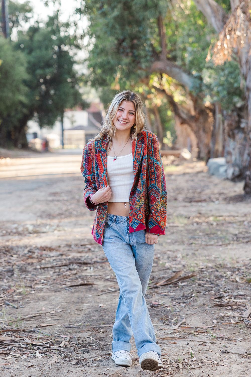Simi Valley photographer captures Dylan, a 2024 Simi High School graduate, in timeless and natural outdoor senior portraits.