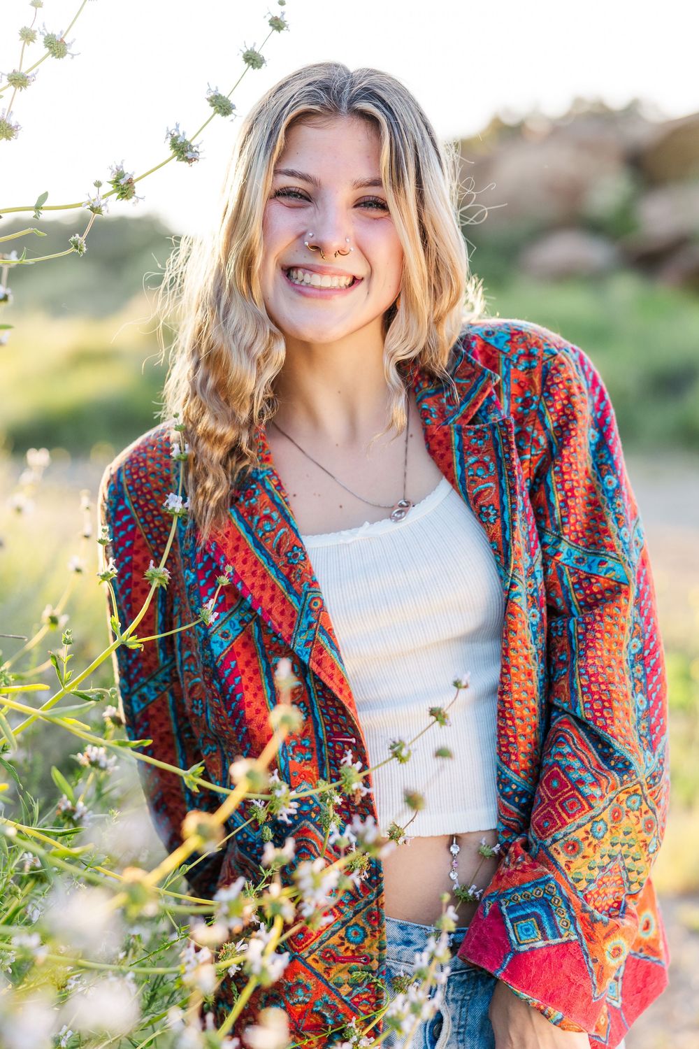 Simi Valley photographer captures Dylan, a 2024 Simi High School graduate, in timeless and natural outdoor senior portraits.