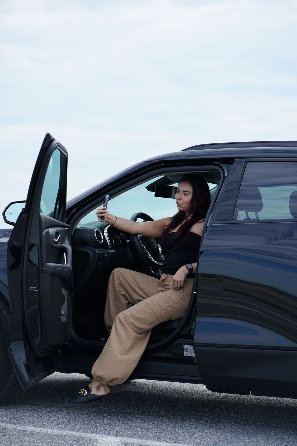 Portrait Photography - outdoors - cars