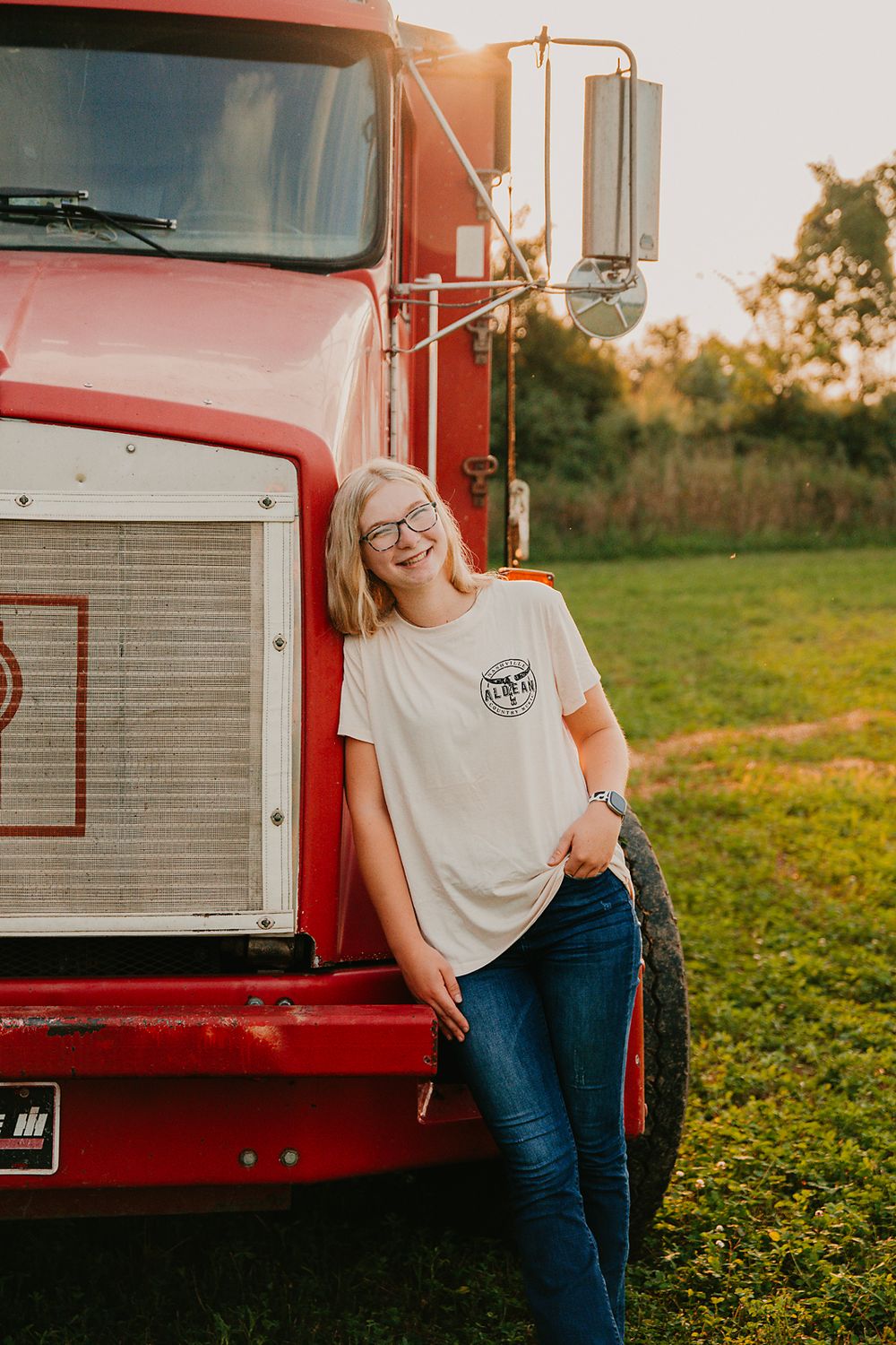 senior, girl, farm equipment, rustic, farm, country
