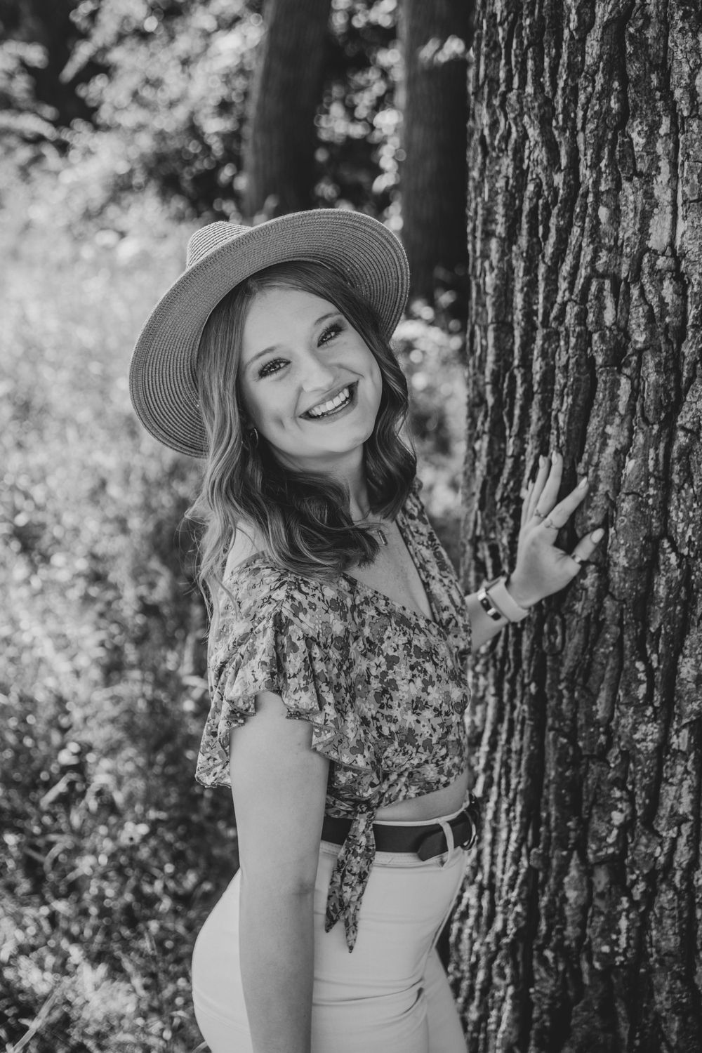 Senior girl, summer, fun