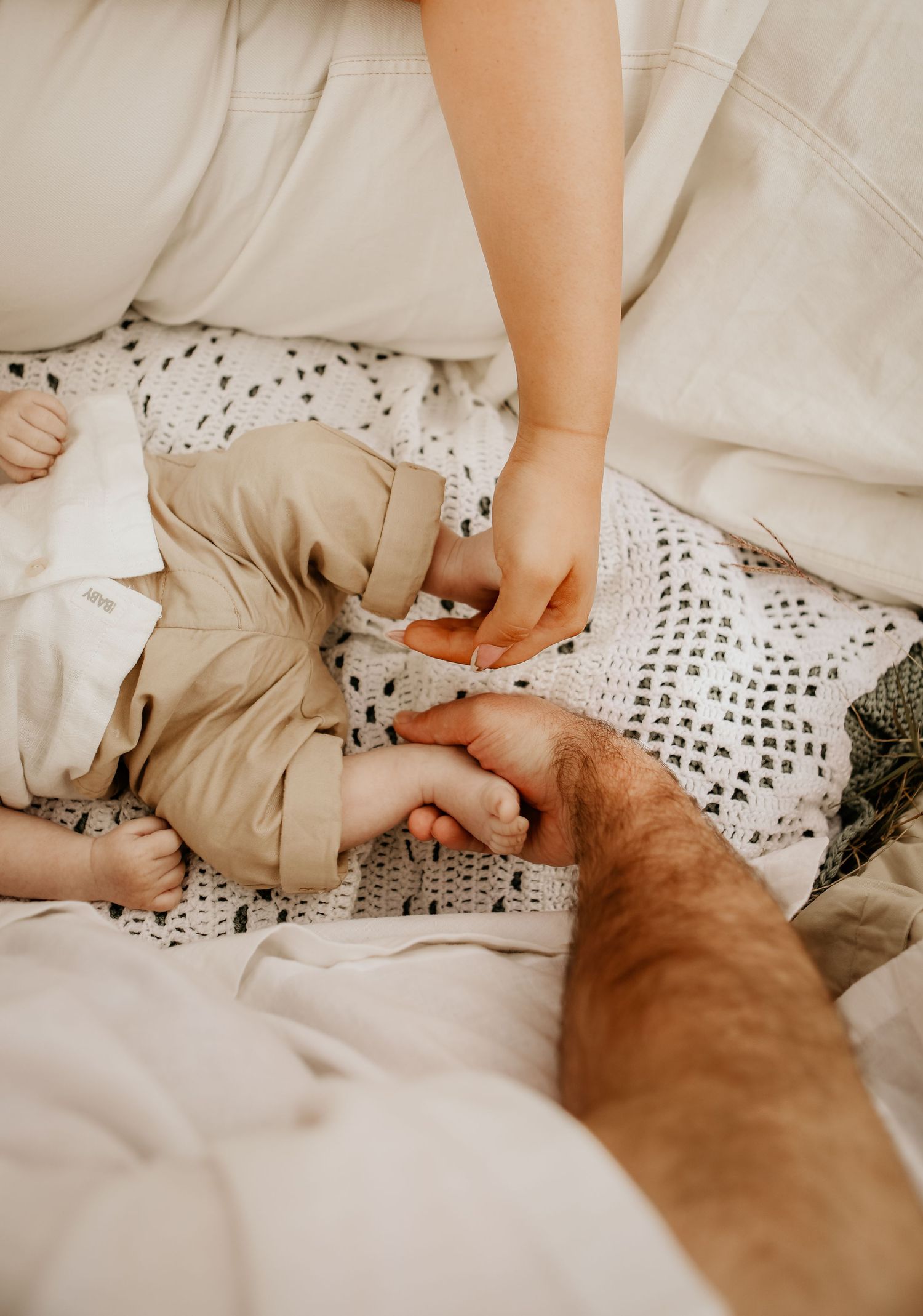 Small details captured during newborn session