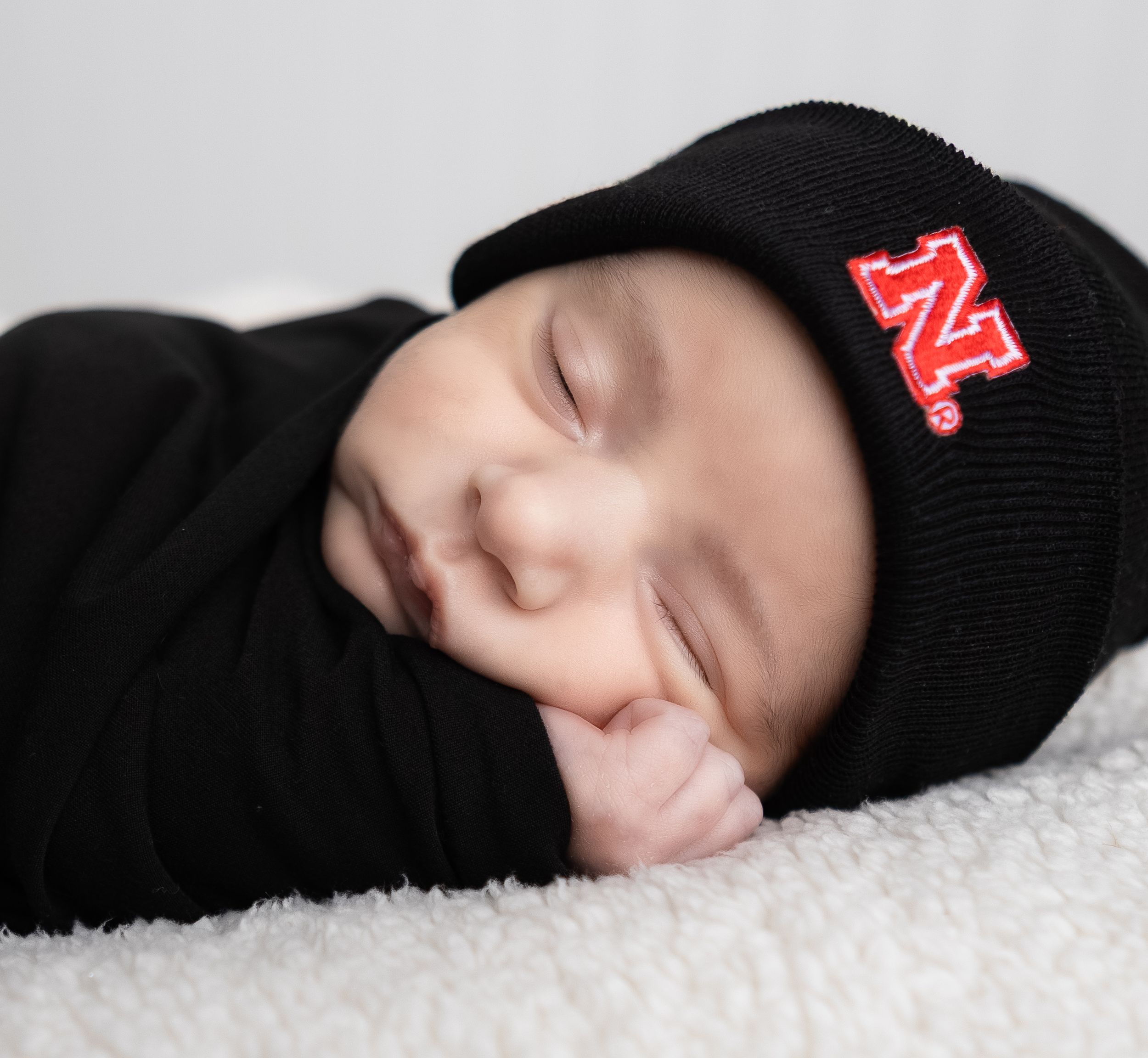 Lincoln, Alabama newborn photographer capturing peaceful, candid moments of a sleeping baby