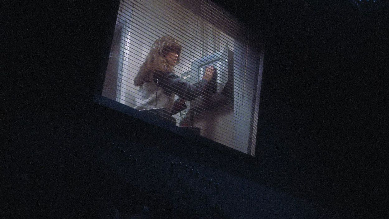 Kate turns on the lights