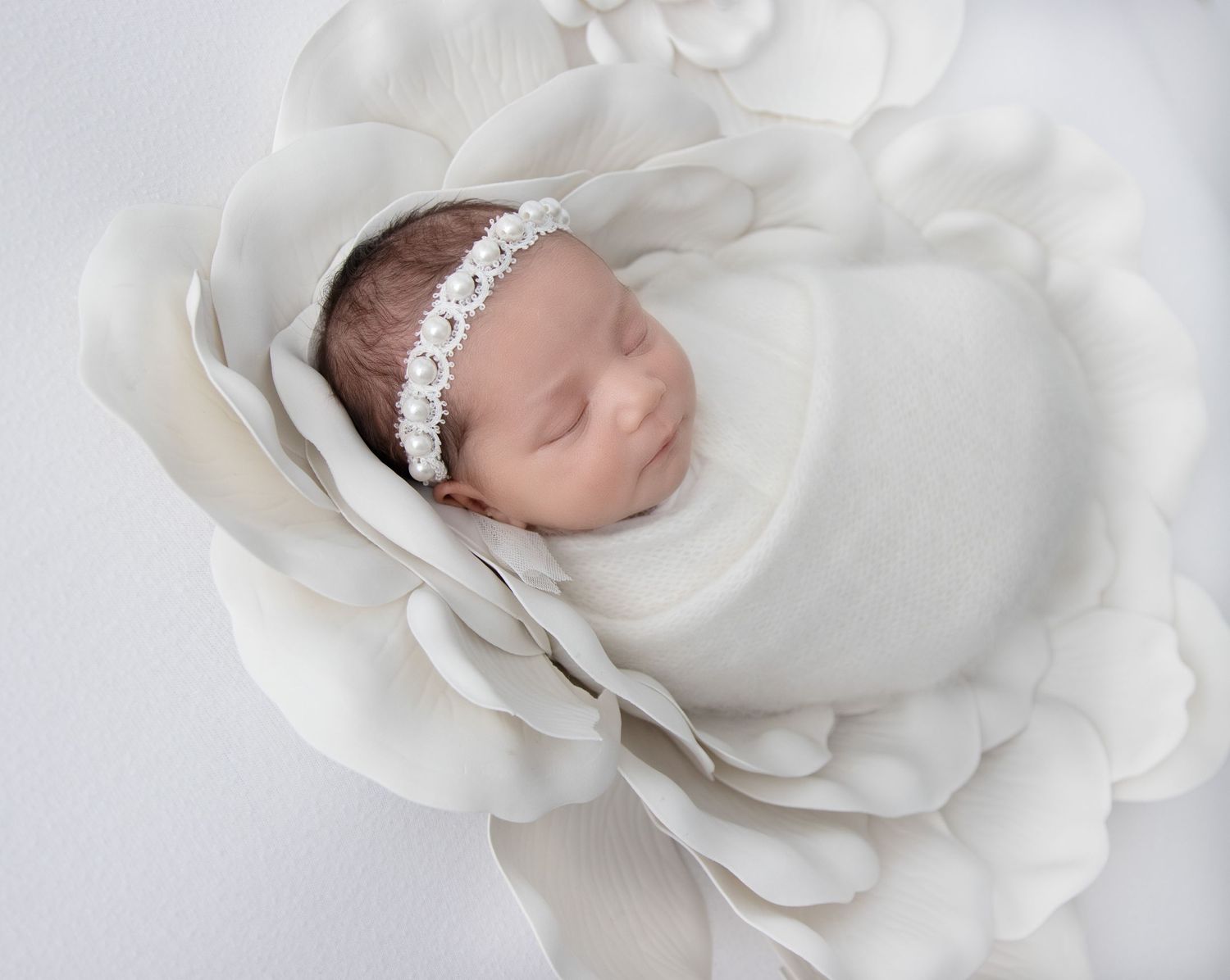 San Diego newborn photographer in home studio