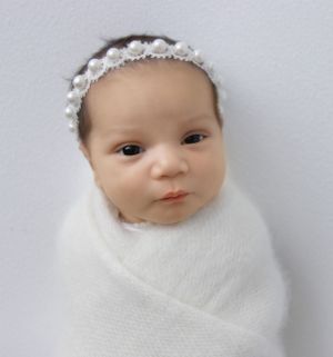 San Diego newborn photographer in home studio