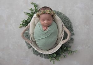 San Diego newborn photographer in home studio