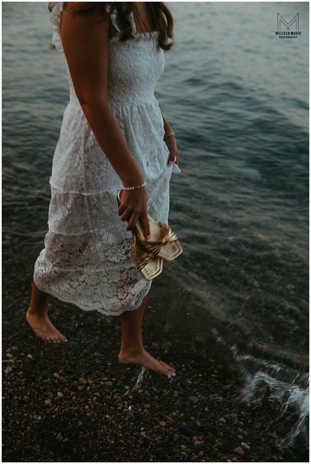 Lake Michigan Engagement Photos Chicago Wedding Photographer Melissa Marie Photography