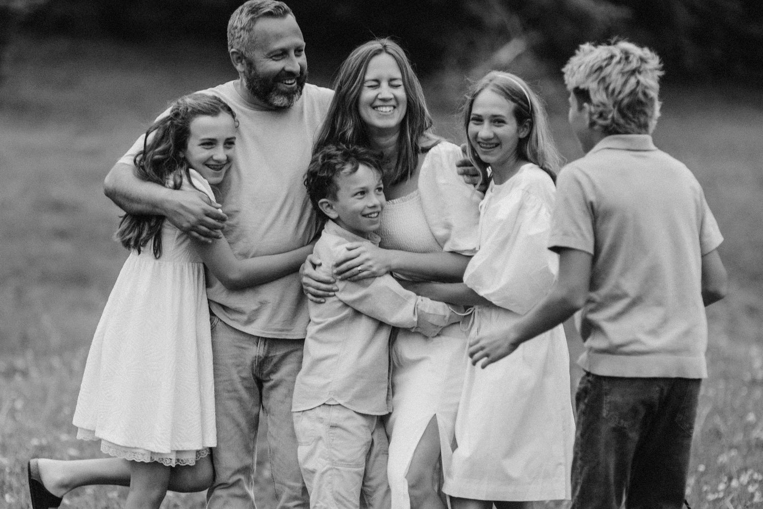 Big family, extended family, family celebration