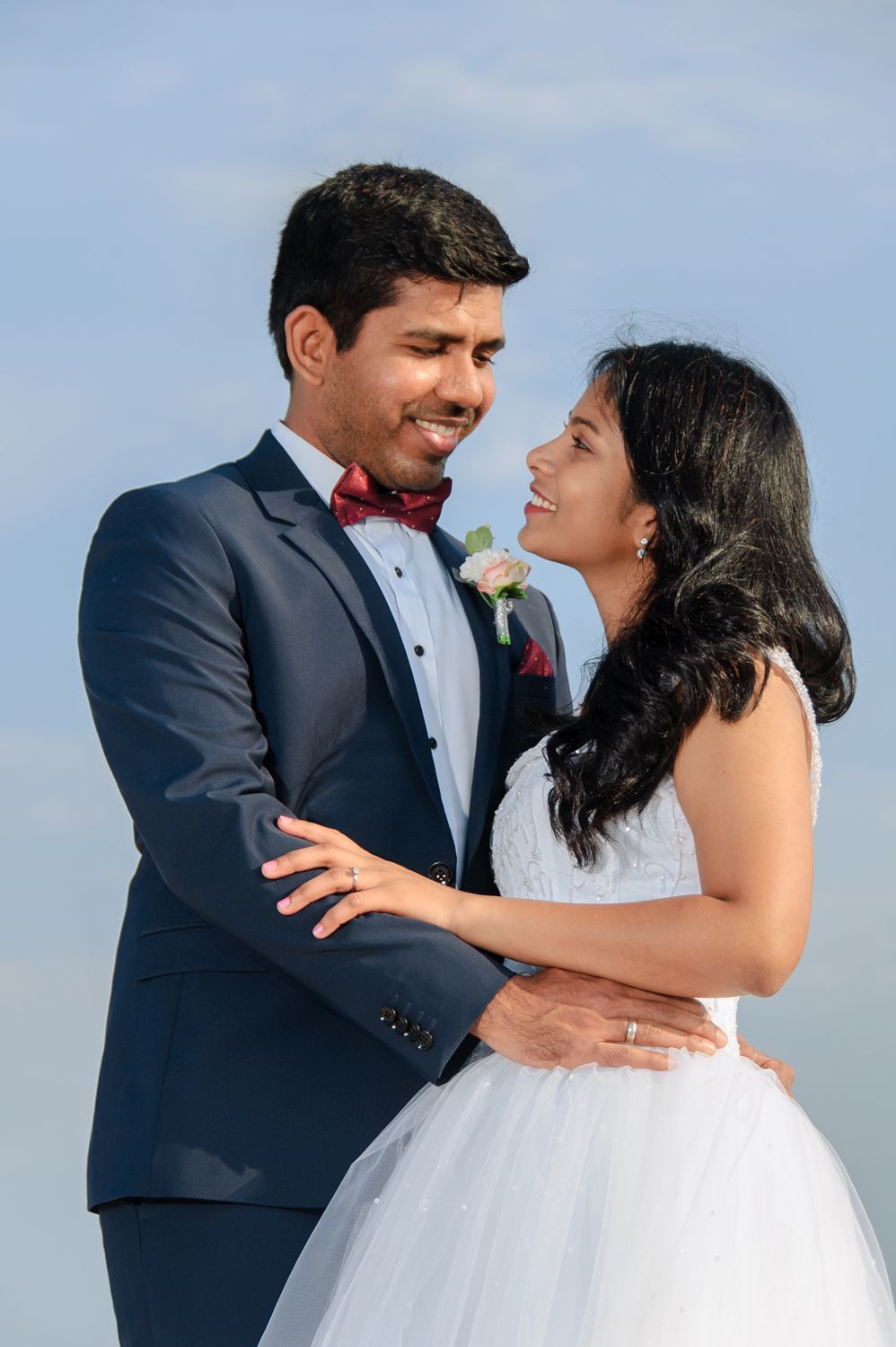 cute wedding photo in New Port Richey