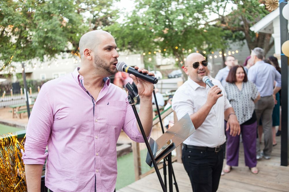 Houston engagement party photography capturing candid celebration moments

Engagement party photographer in Houston with guests enjoying the