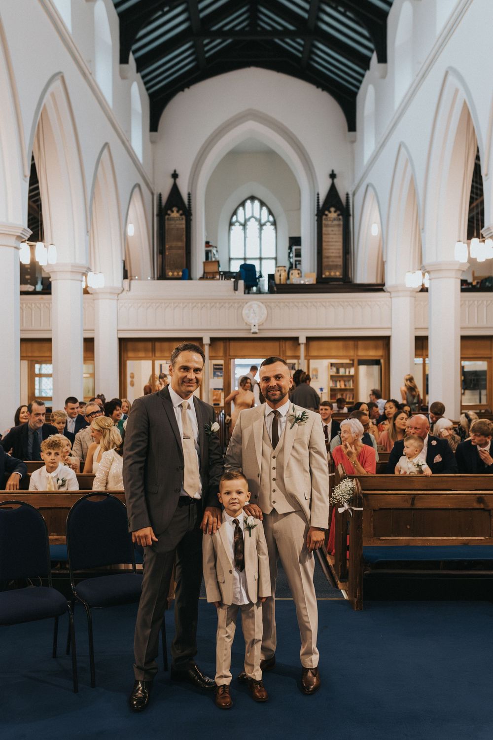 albert's Worsley wedding photography groom wedding ceremony