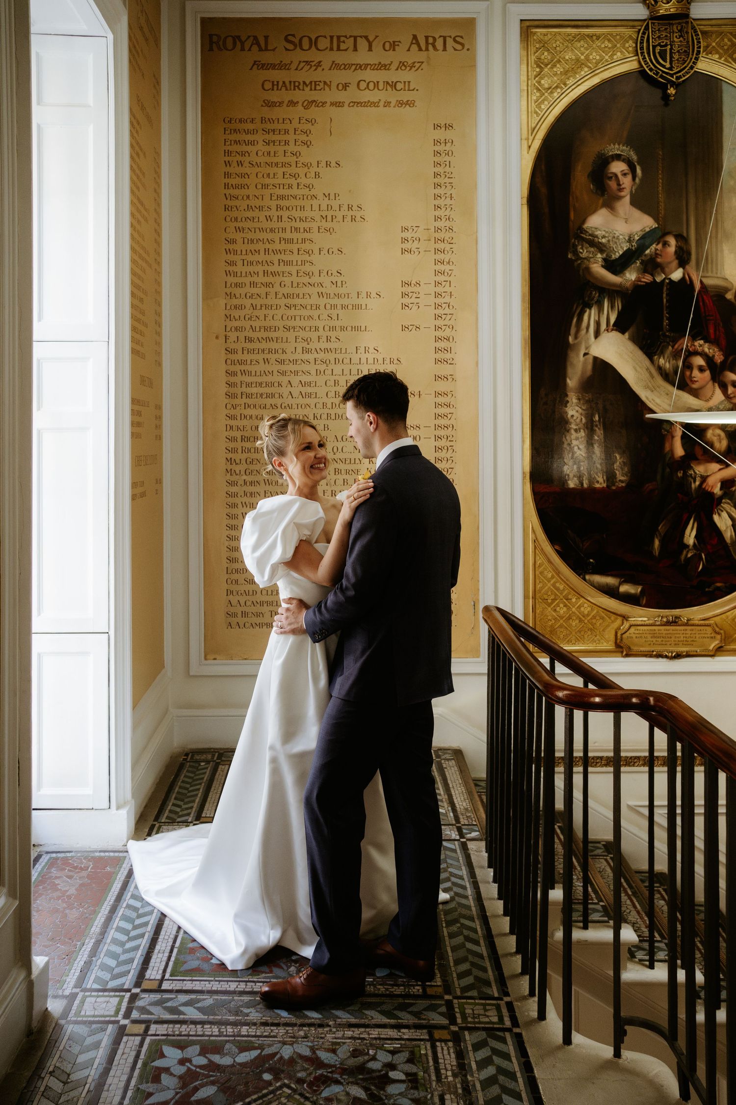 Editorial London Wedding Photography at RSA House