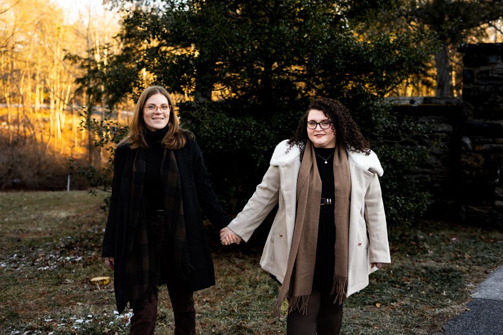 Parque Ridley Creek engagement