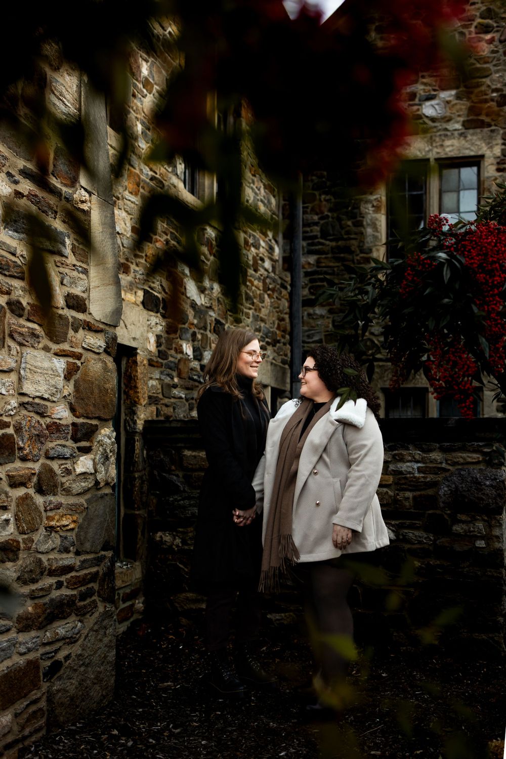 Parque Ridley Creek engagement