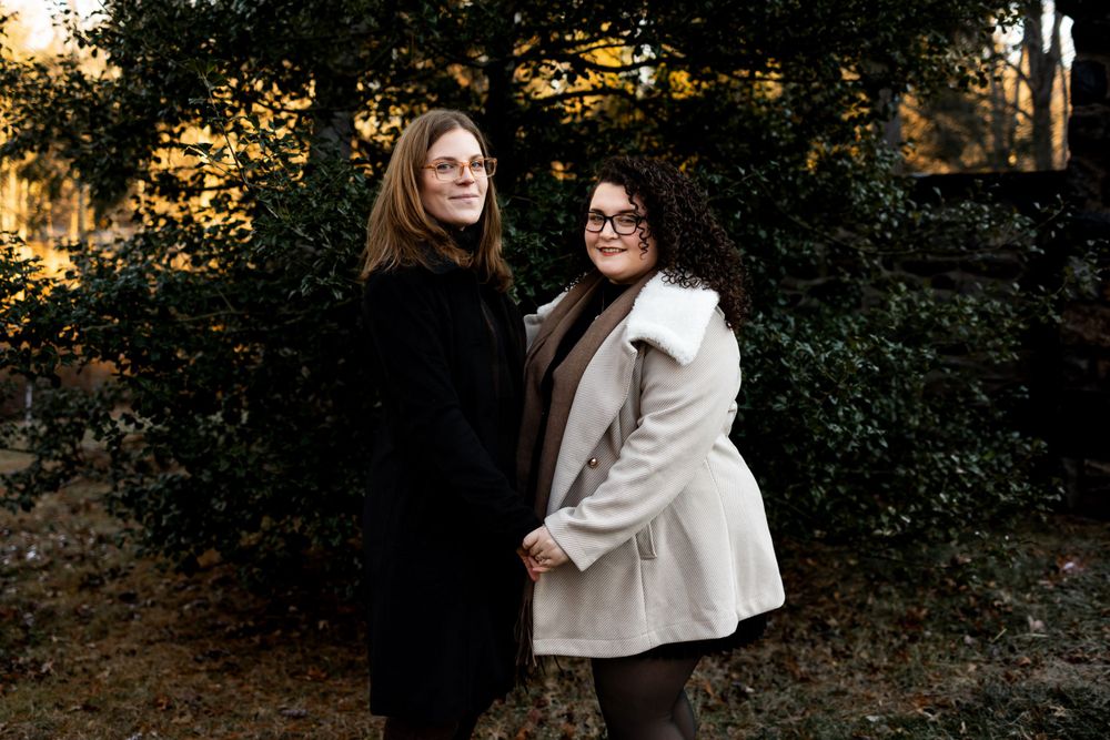 Parque Ridley Creek engagement