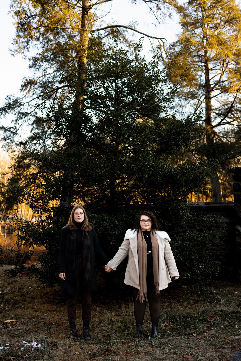 Parque Ridley Creek engagement