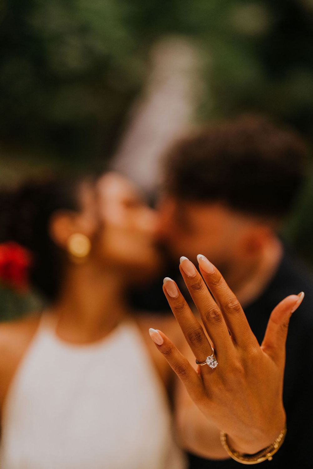 Professional proposal couple photography services at The Kayon Resort Bali.