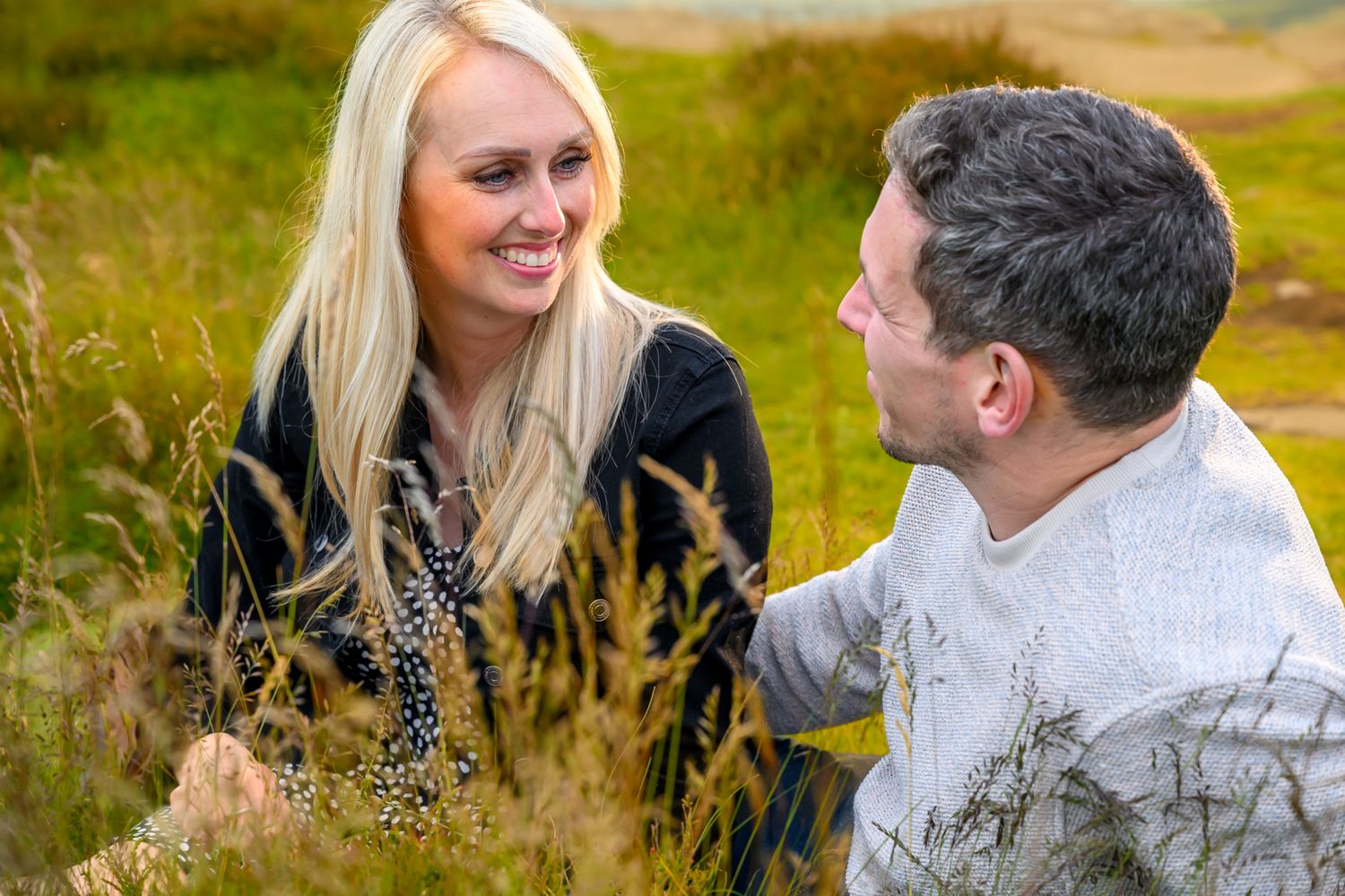 Padley Gorge wedding photographer Curbar Edge