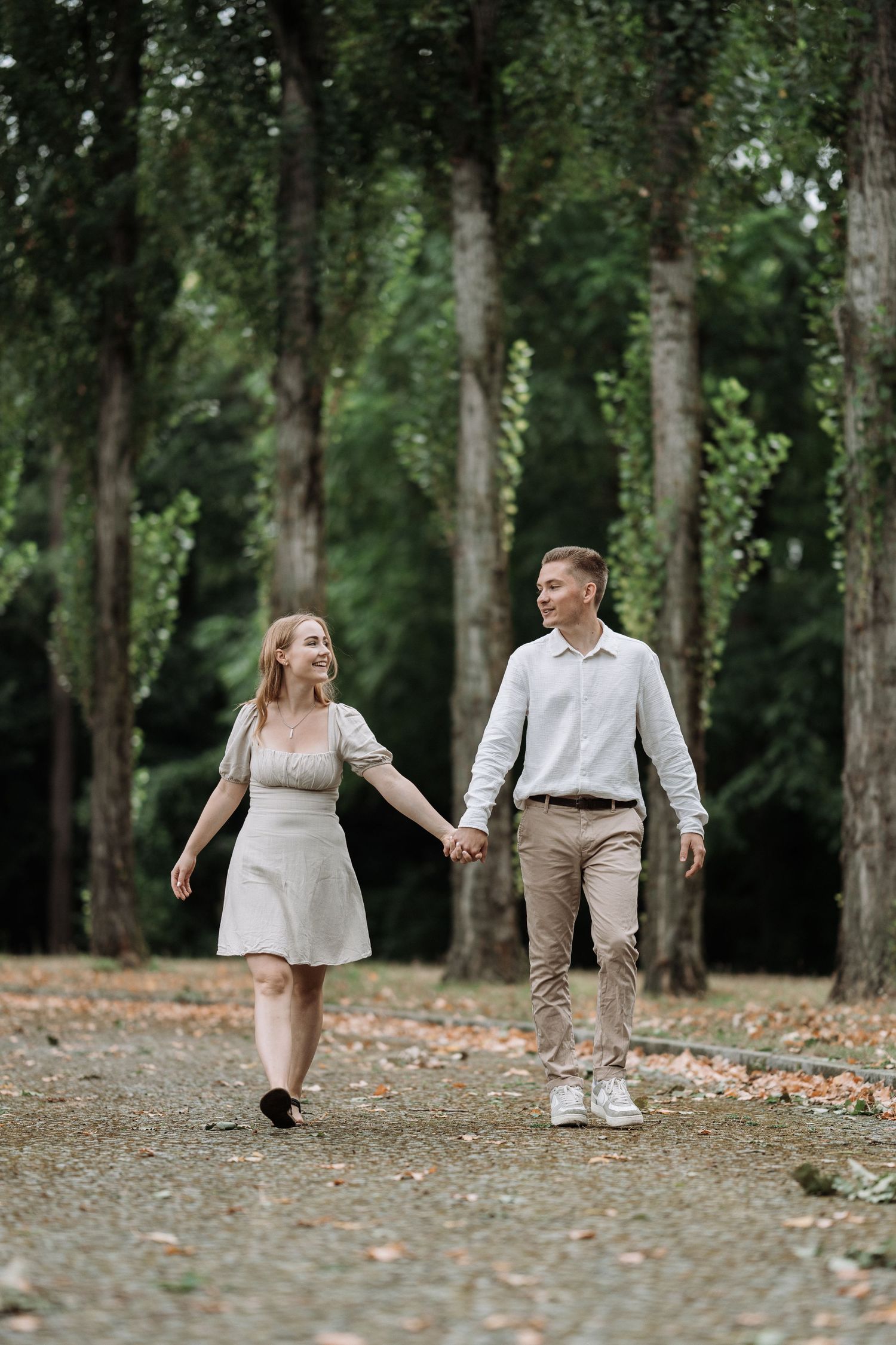 Paar Shooting im Schlosspark in Berlin