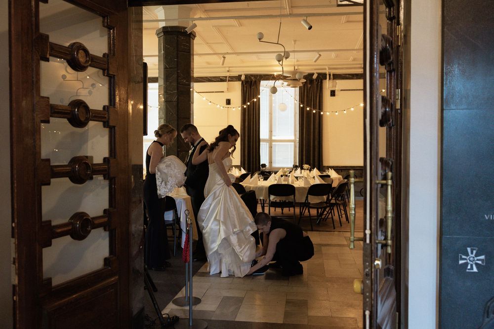 Documentary wedding photographer