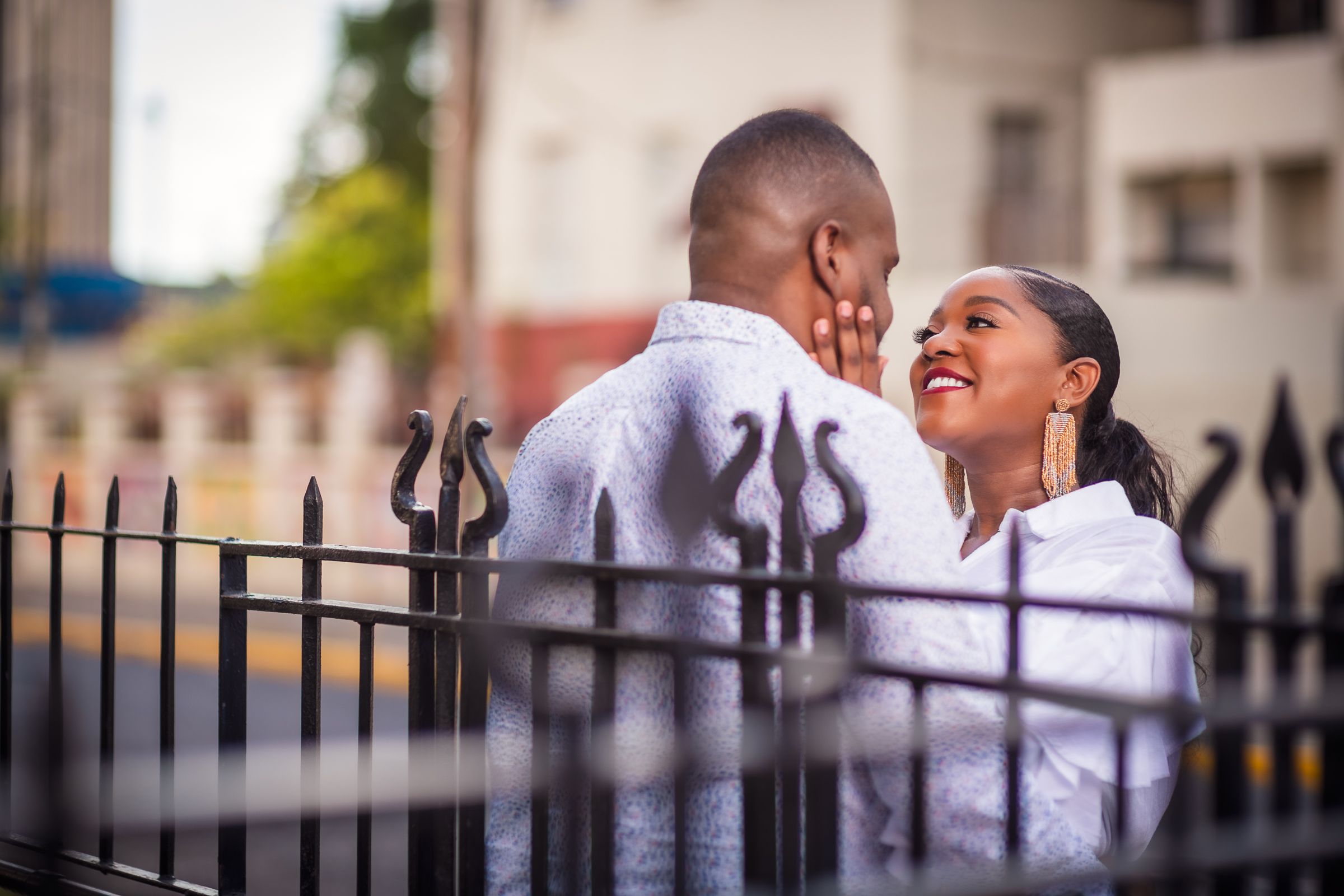 Romantic Engagement Portrait, Sapple's Photography, Jamaica, Destination Wedding Portrait