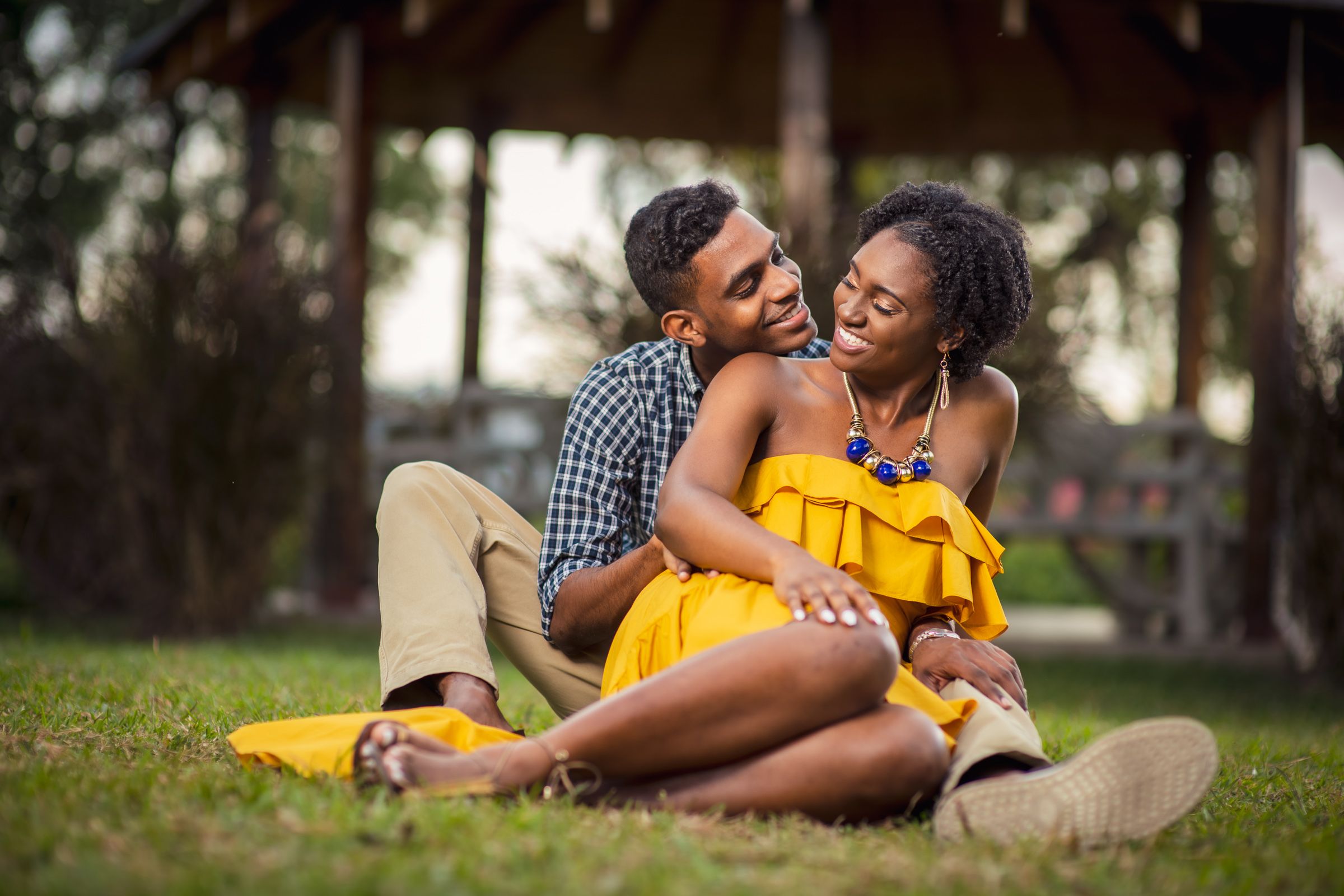 Romantic Engagement Portrait, Sapple's Photography, Jamaica, Destination Wedding Portrait