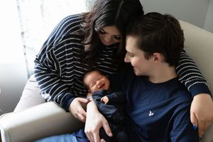 Newborn photography session in Sugar House Salt Lake City