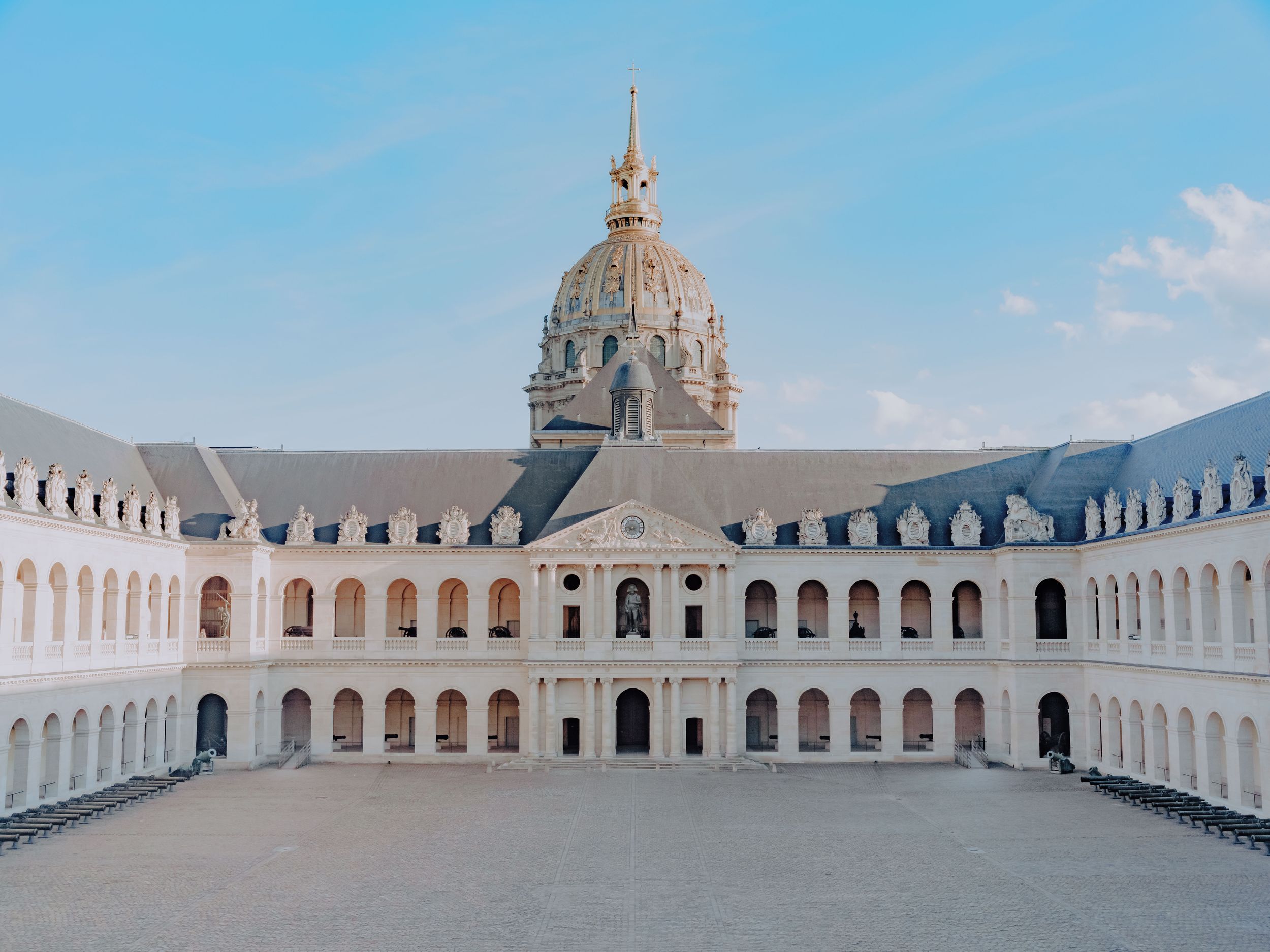 Musée de l'Armée on a sunny day, Paris, France. 2024