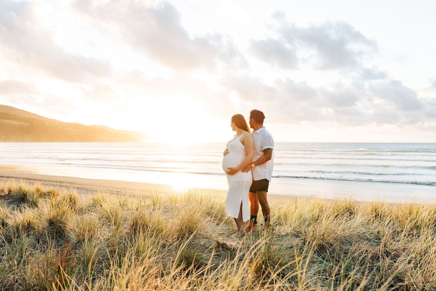 Sunset at Raglan Maternity Photography