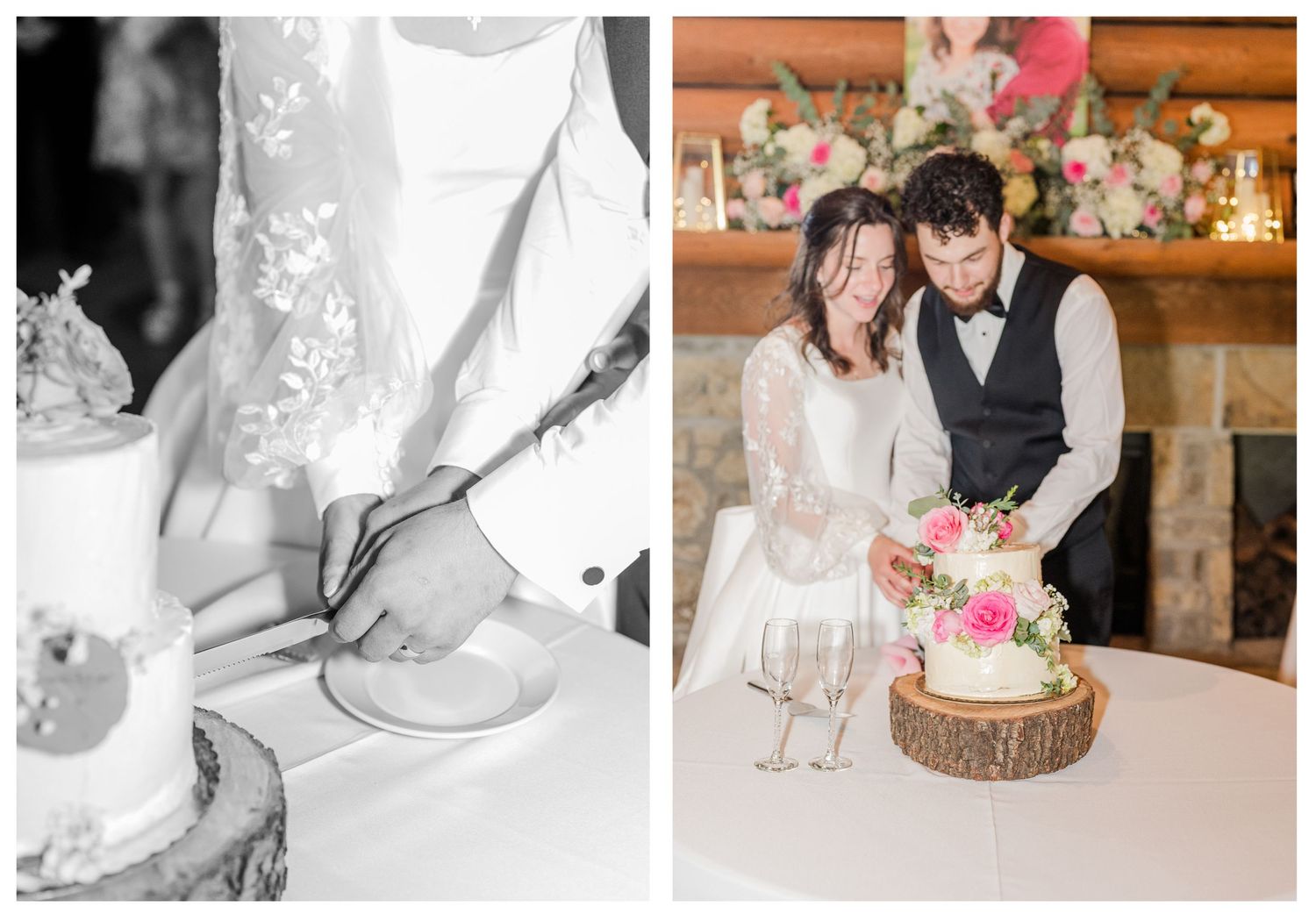 Wedding at Holy Family Cathedral Tulsa Oklahoma.
