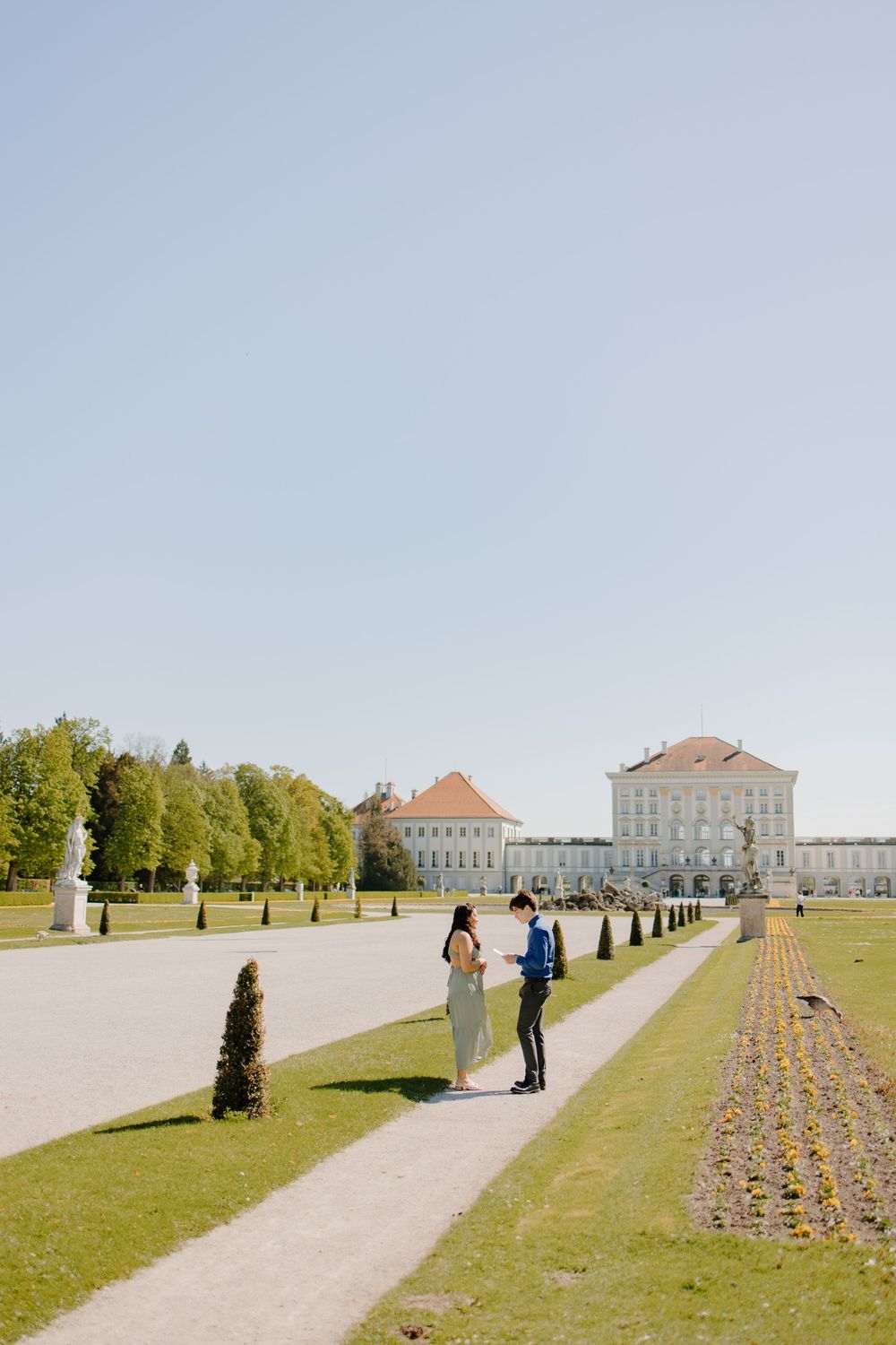 Munich Surprise Engagement, Munich Surprise Proposal, Munich Engagement, Munich Engagement, Nymphenburg Castle Engagement
