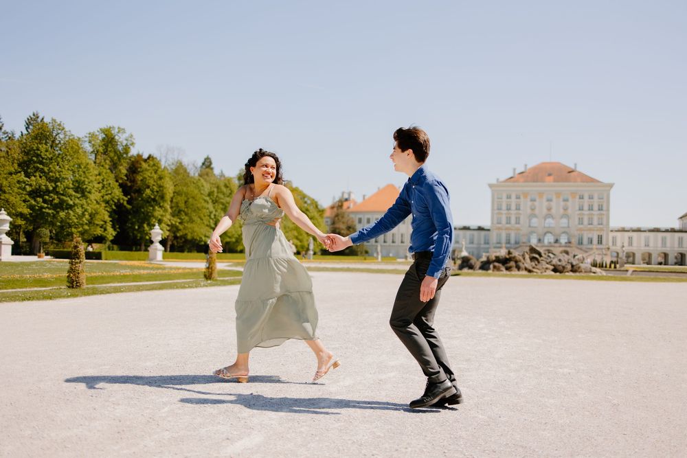 Munich Surprise Engagement, Munich Surprise Proposal, Munich Engagement, Munich Engagement, Nymphenburg Castle Engagement